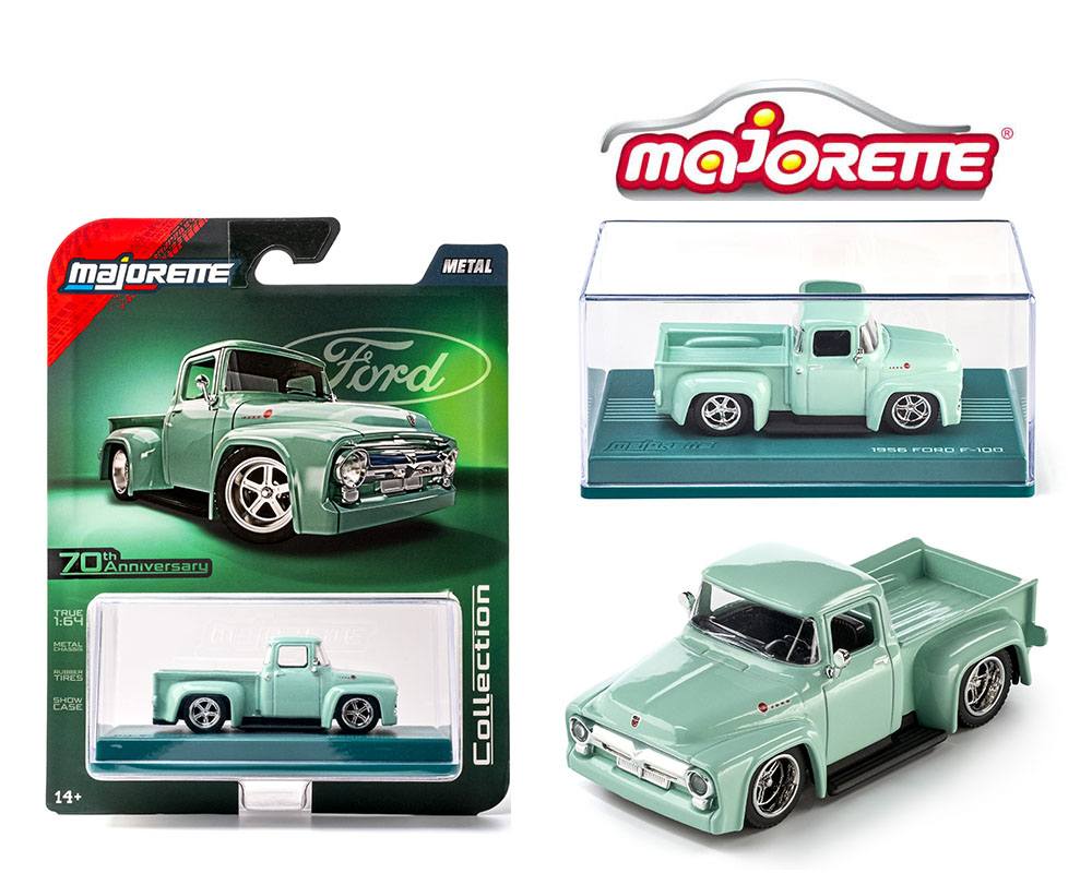 Majorette 1:64 Collector Series Wave 4 2026 – 1956 Ford F100 Pick Up – Green