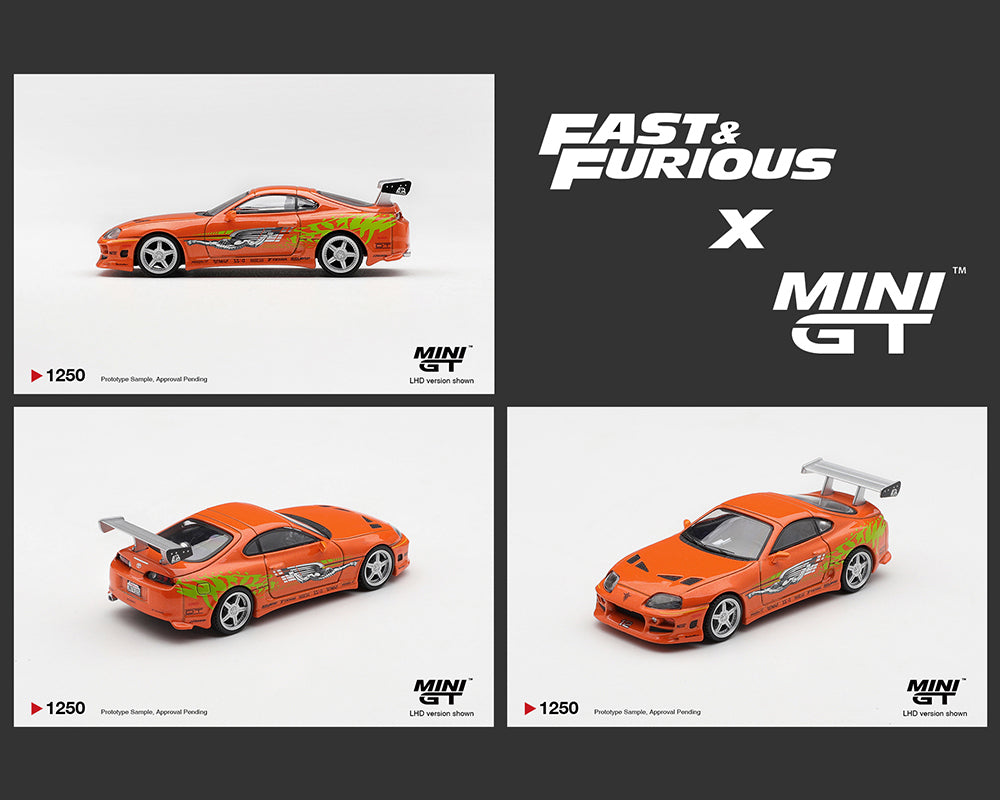 (Preorder) Mini GT 1:64 Fast & Furious Toyota Supra BOMEX ” The Fast and the Furious” Brian O’Conner – Limited Edition