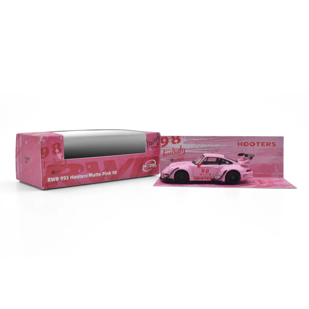 MODELMODEL 164 RWB 993 Hooters Matte Pink 98 MM64-RWB993-007