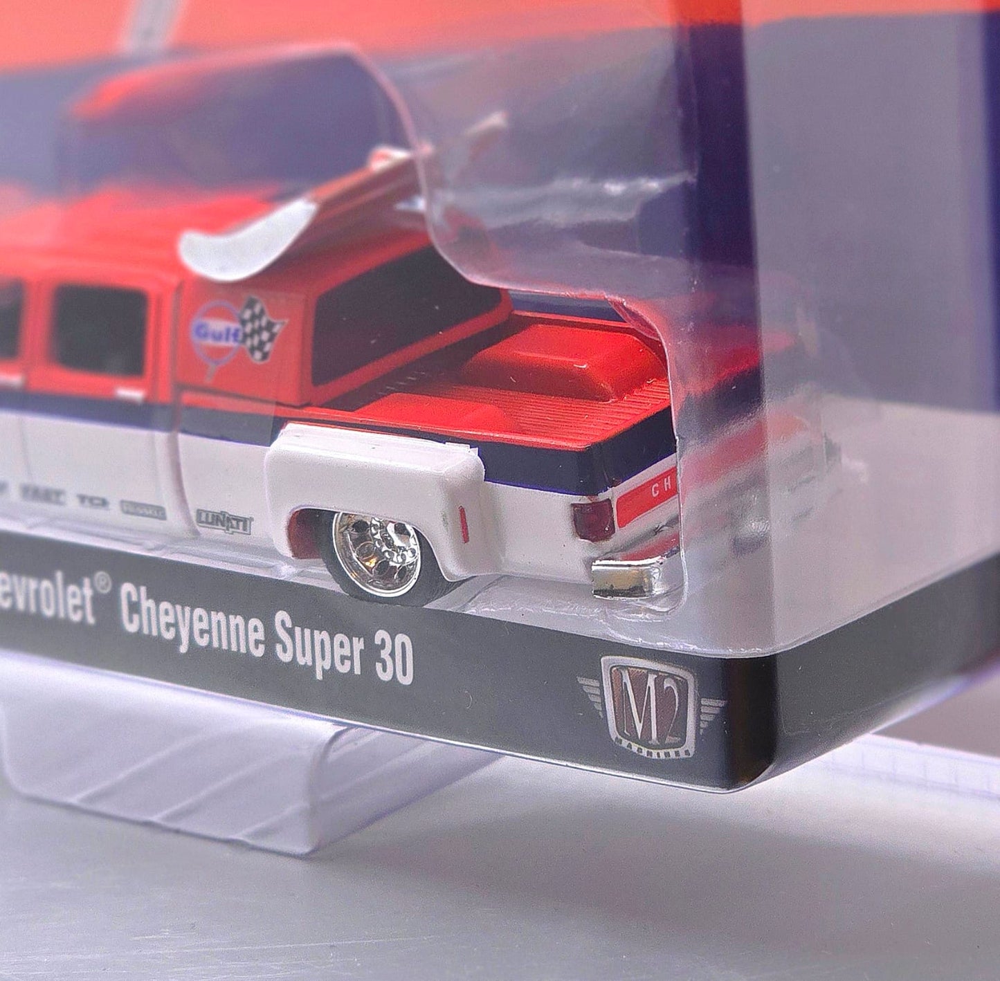 1973 CHEVROLET CHEYENNE SUPER 30 DUALLY GULF SQUAREBODY TRUCK