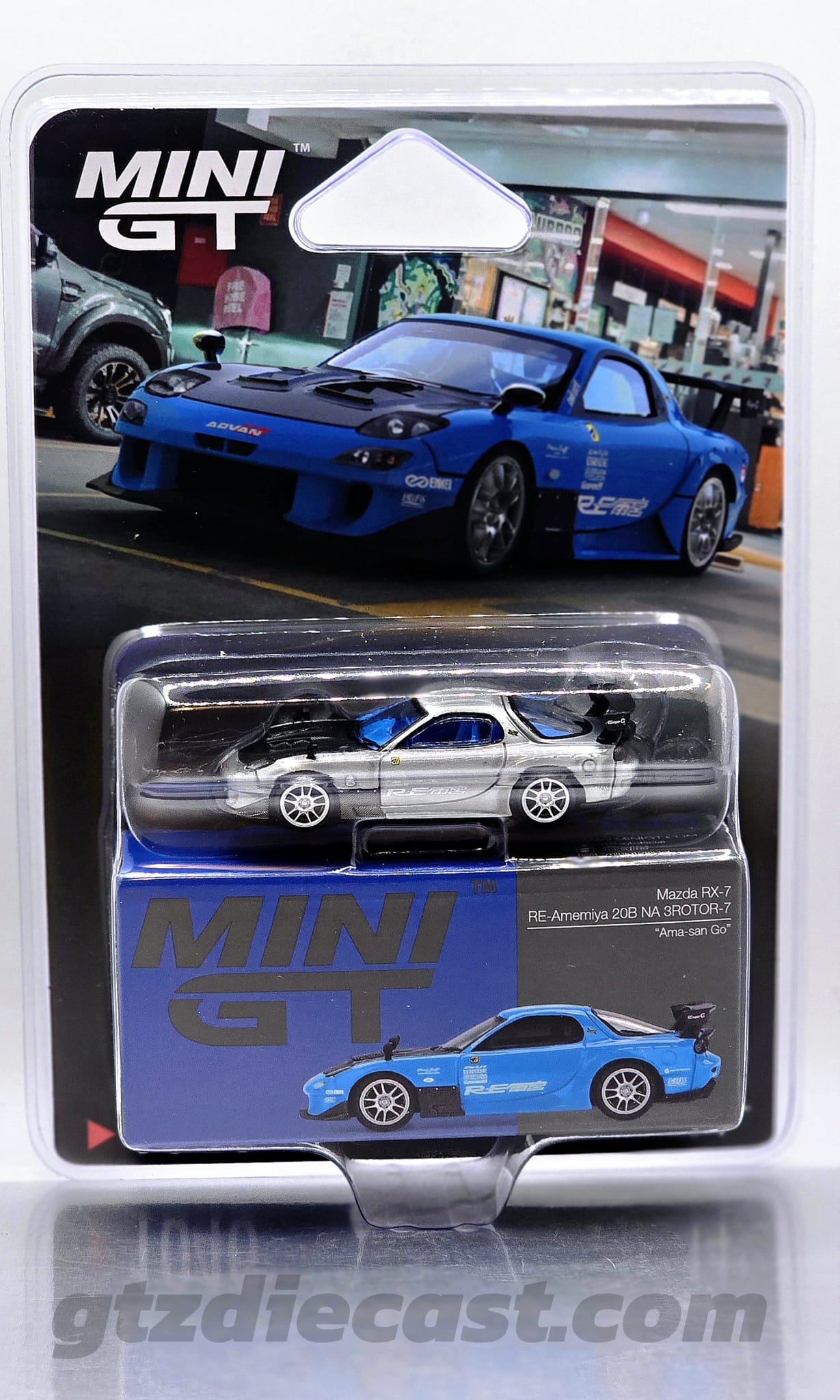 Mini GT 1:64 Mazda RX-7 RE-Amemiya CHASE