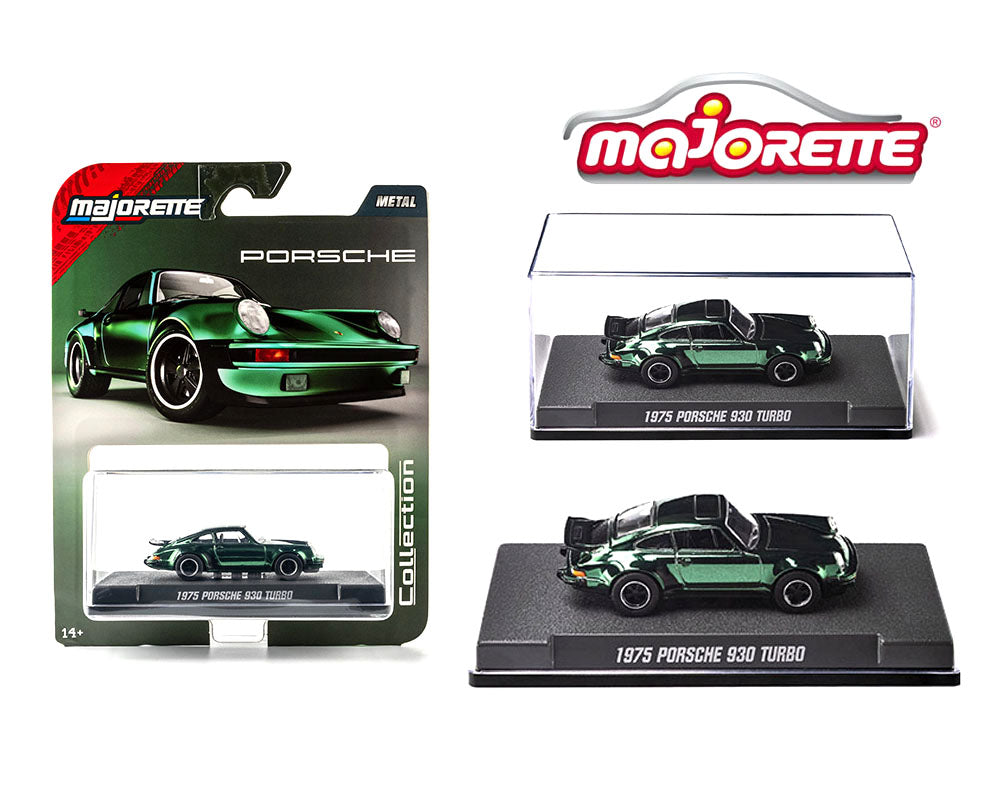 Majorette 1:64 Collector Series Wave 3 2025 – 1975 Porsche 930 Turbo – Green