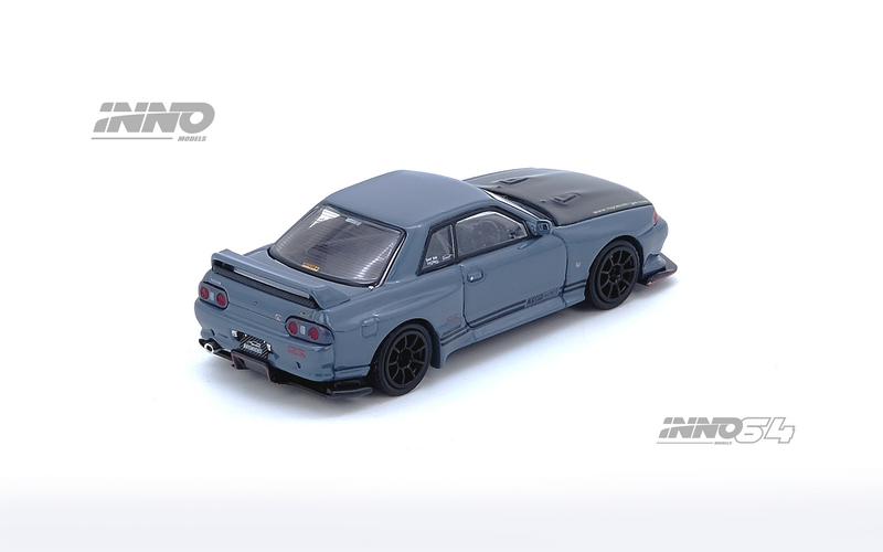 INNO64 1:64 Nissan Skyline GT-R (R32) TOP SECRET in Stealth Gray