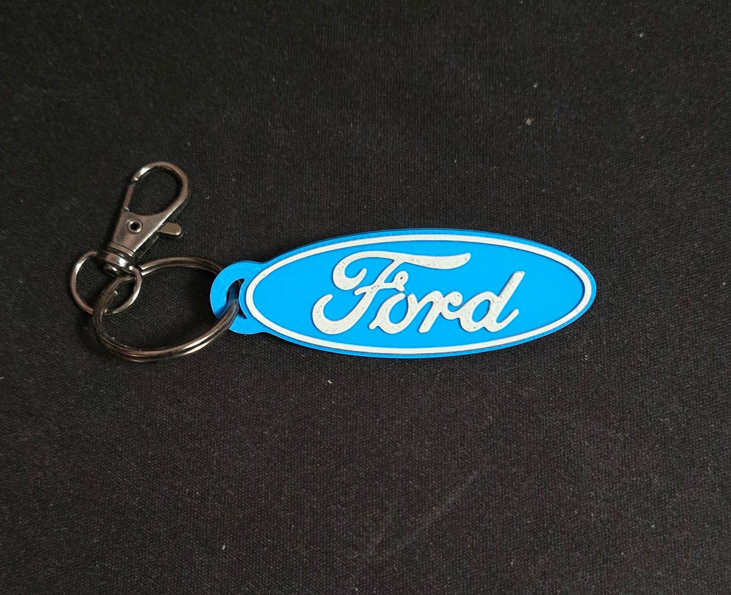 Ford logo keychain