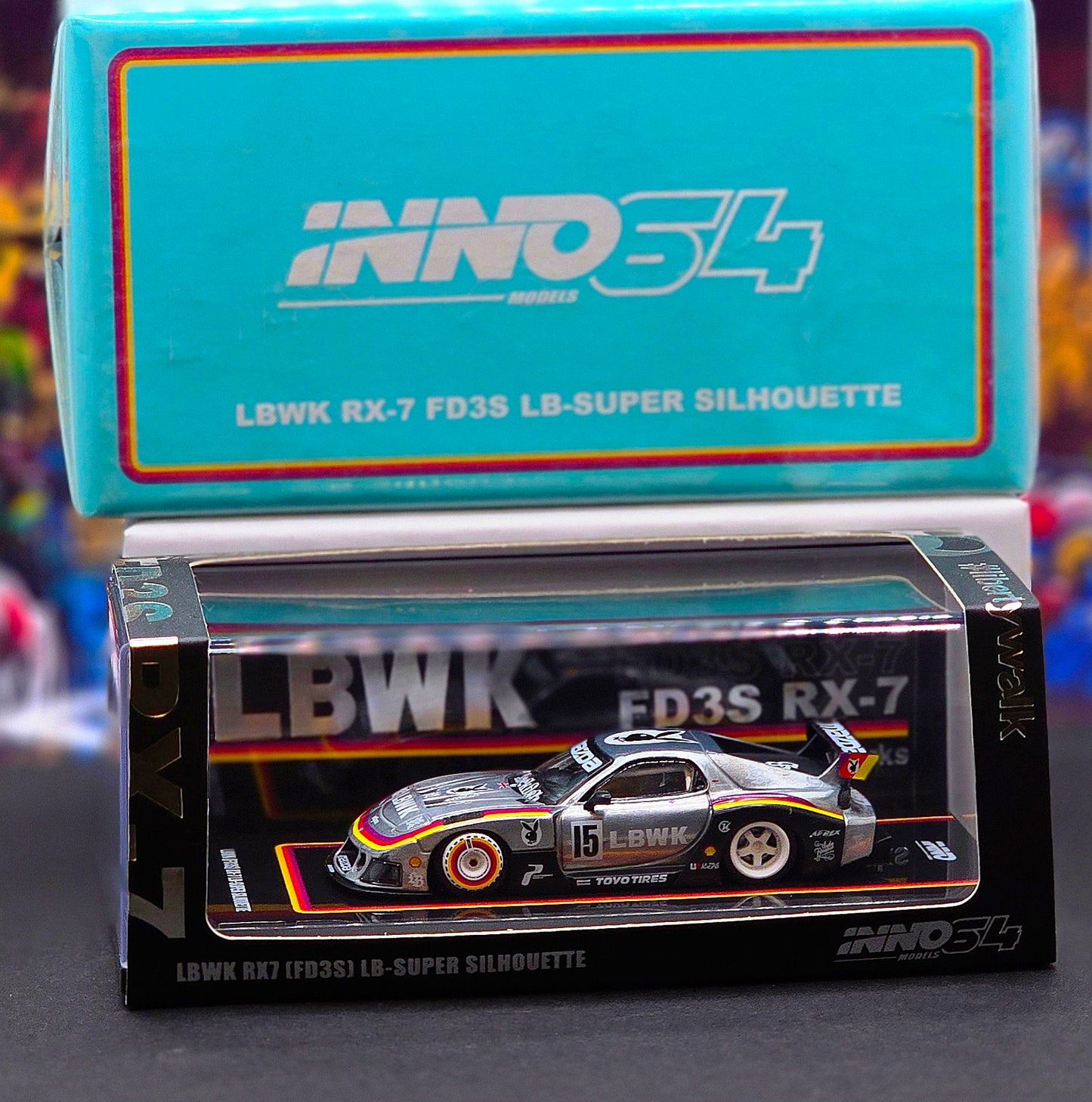 Chase INNO 64 Mazda RX-7 FD3S LB Super Silhouette Hobby Expo China 2024