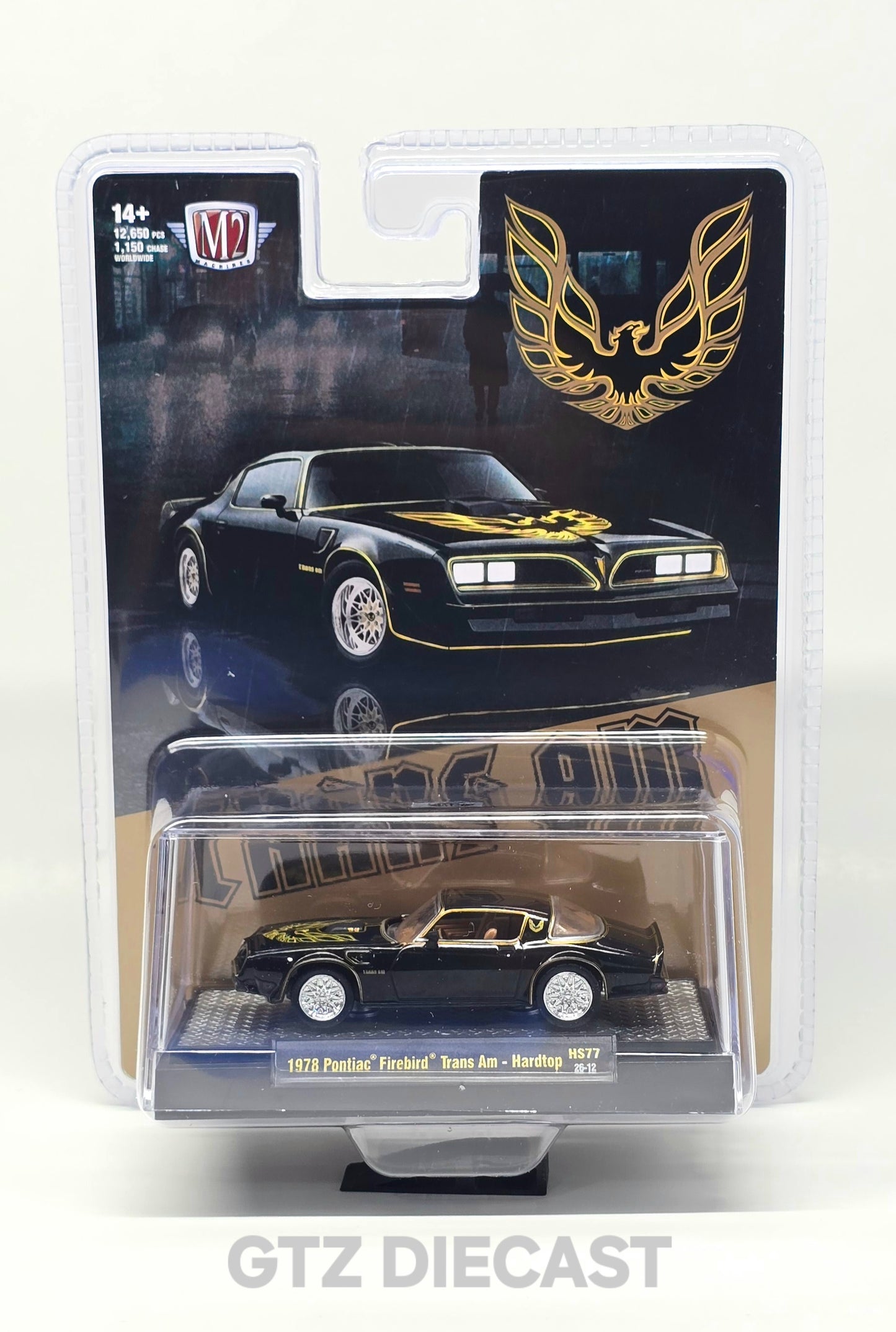 M2 Machines 1:64 1978 Pontiac Trans Am Firebird Special Edition – Black – Hobby Exclusive