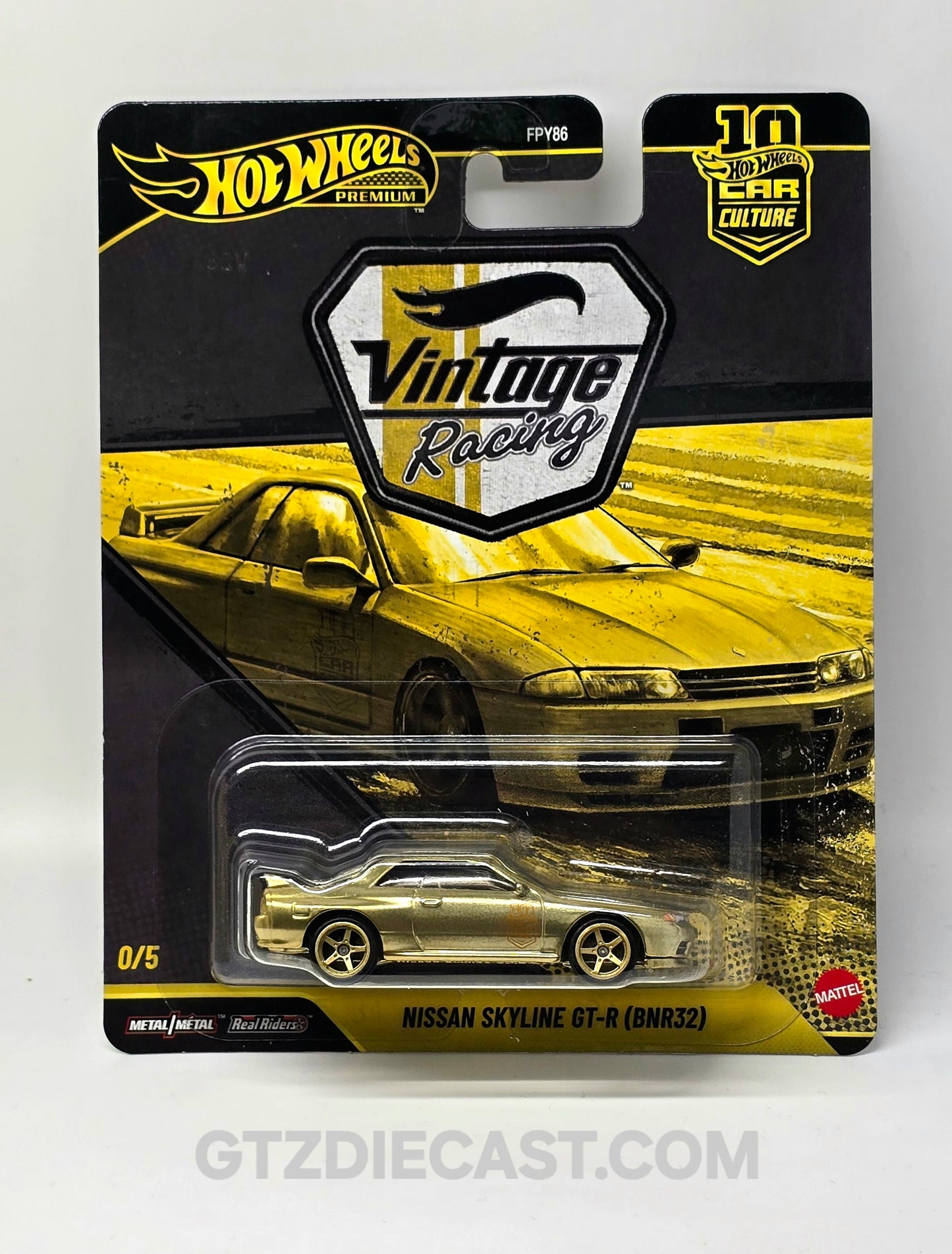 SPECIAL Nissan Skyline GT-R (BNR32) GOLD CHASE CAR