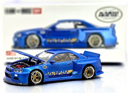 Nissan Skyline GT-R(R34) Blue //158