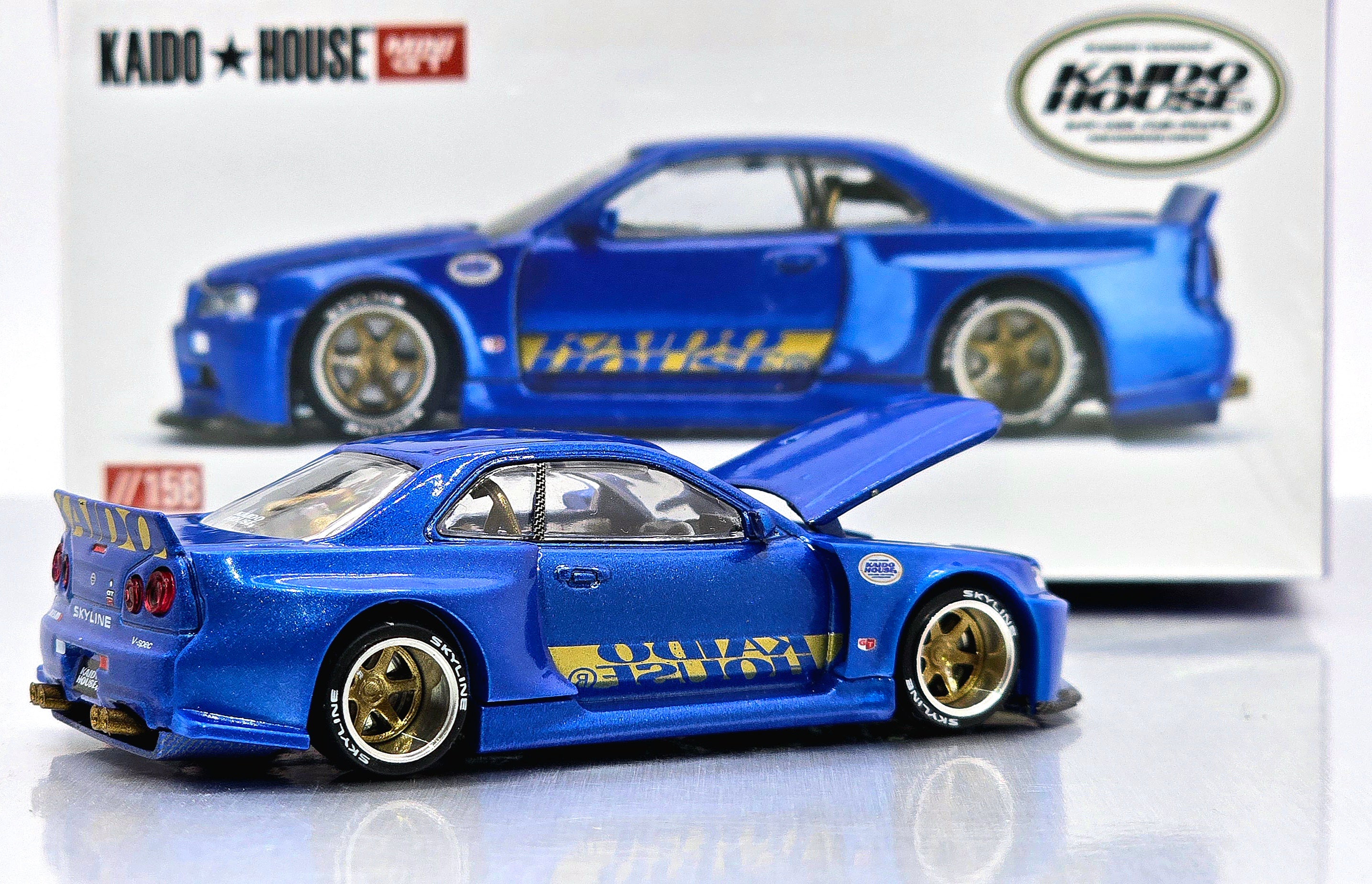 KAIDO HOUSE //158 Nissan Skyline GT-R(R34) Blue