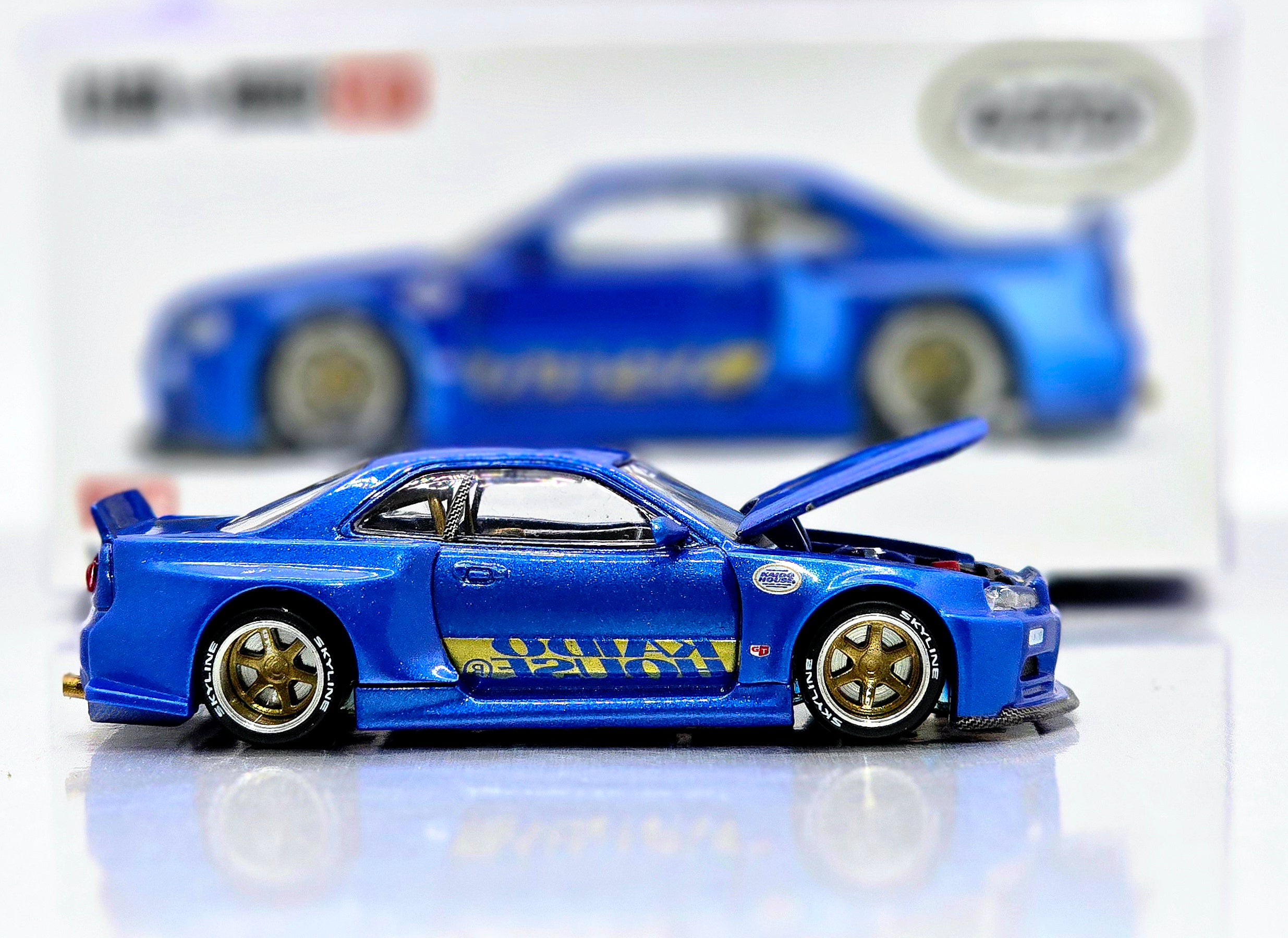 KAIDO HOUSE //158 Nissan Skyline GT-R(R34) Blue