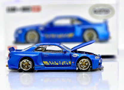 Nissan Skyline GT-R(R34) Blue //158