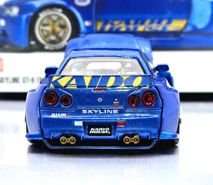 Nissan Skyline GT-R(R34) Blue //158