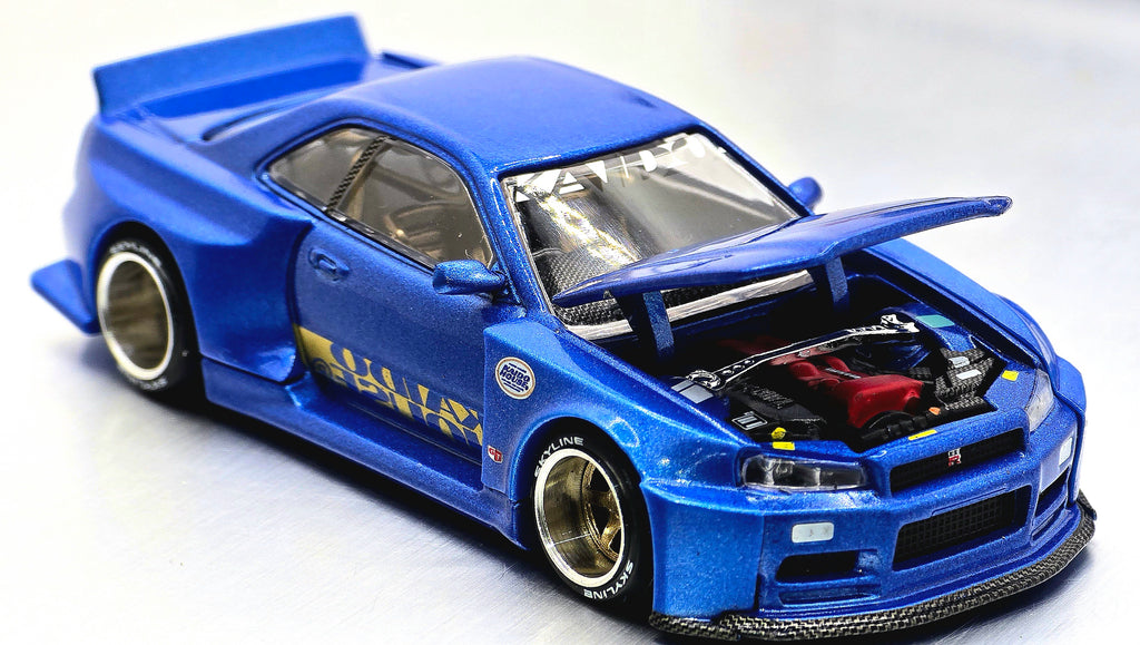KAIDO HOUSE //158 Nissan Skyline GT-R(R34) Blue