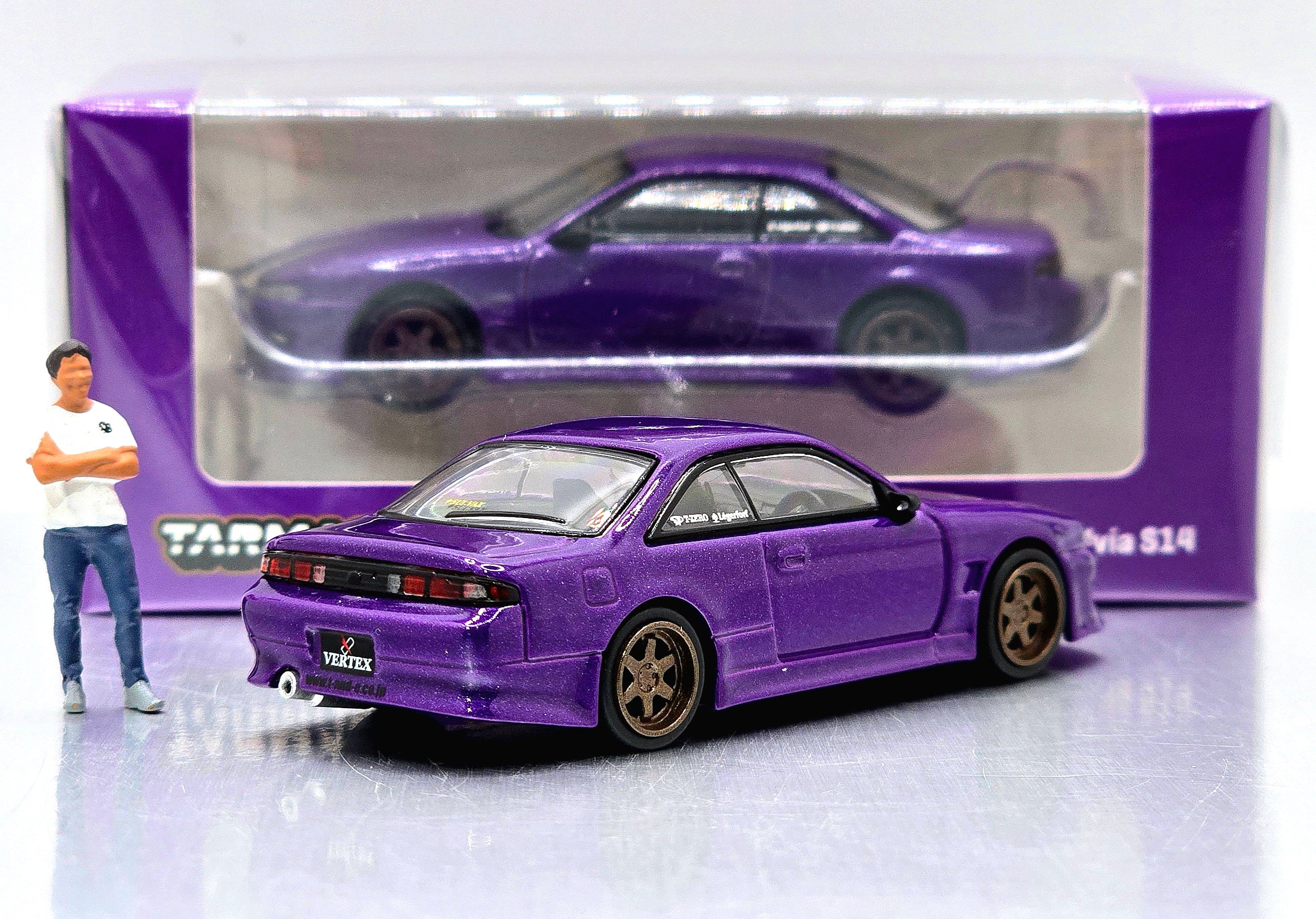 Tarmac Vertex Nissan Silvia S14 Purple