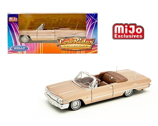 Welly 124 1963 Chevrolet Impala SS Convertible – Low Rider – MiJo Exclusives