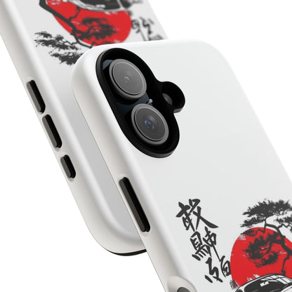 Japanese-Inspired Tough Phone Case with Car Design
