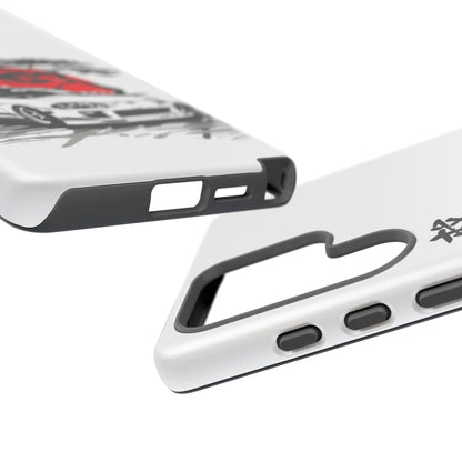 Japanese-Inspired Tough Phone Case with Car Design