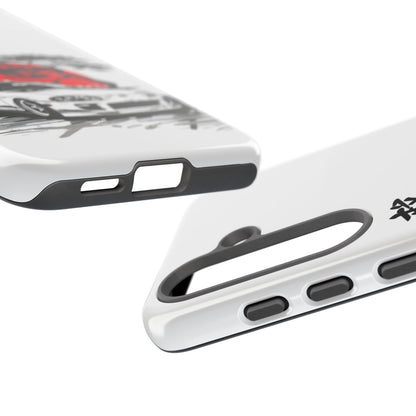 Japanese-Inspired Tough Phone Case with Car Design