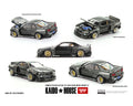 Kaido House x Mini GT 164 Nissan Skyline GT-R (R34) Kaido Works GReddy V2 – Black w Carbon