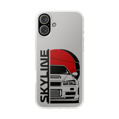 Skyline Car Flexi Case - Stylish Protection for Automotive Enthusiasts