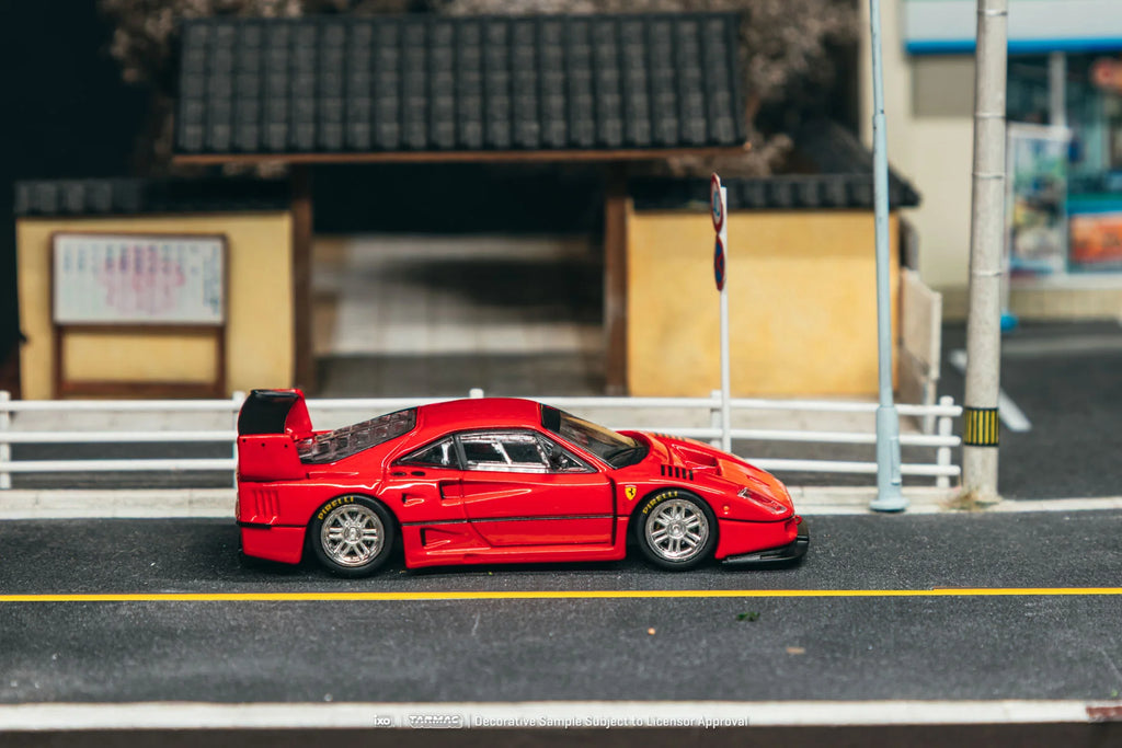 (COMING SOON)  TARMAC WORKS ROAD64 1/64 Ferrari F40 GTE Red T64R-088-RE