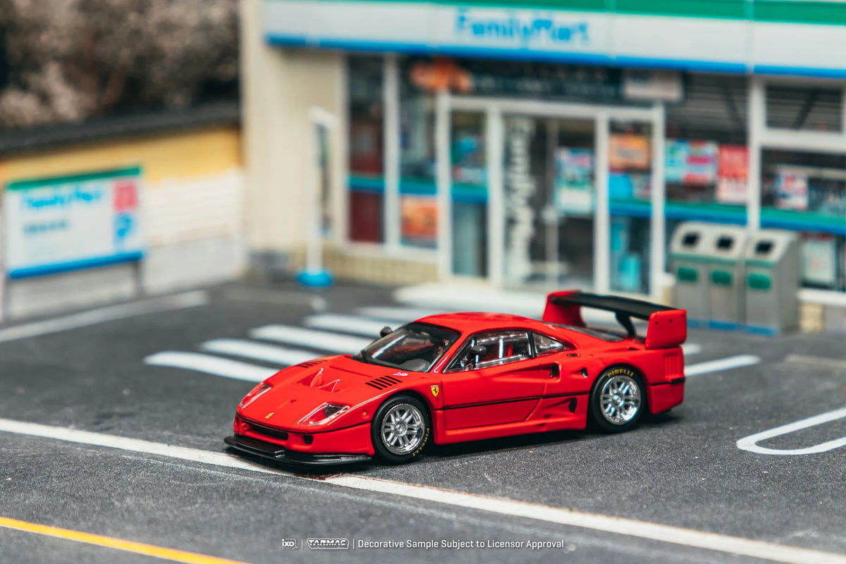 (COMING SOON)  TARMAC WORKS ROAD64 1/64 Ferrari F40 GTE Red T64R-088-RE