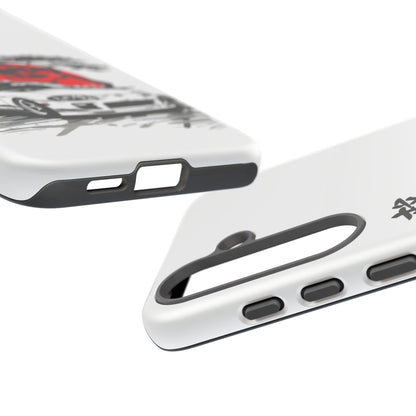 Japanese-Inspired Tough Phone Case with Car Design