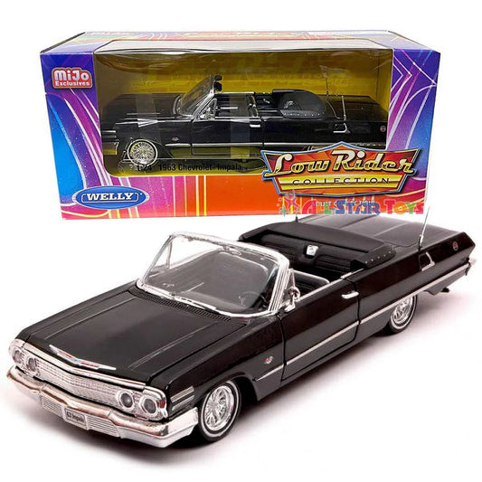 Welly 1:24 1963 Chevrolet Impala SS Convertible – Low Rider – MiJo