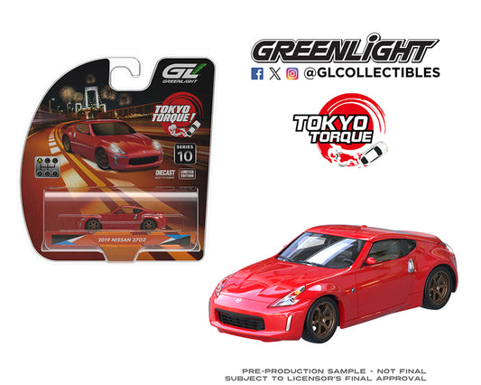Greenlight 1:64 Tokyo Torque Series 10 – Nissan 370Z – Red