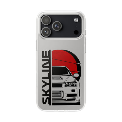 Skyline Car Flexi Case - Stylish Protection for Automotive Enthusiasts