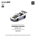 PANDEM S2000 WHITE PR640300 POP RACE 1:64 SCALE