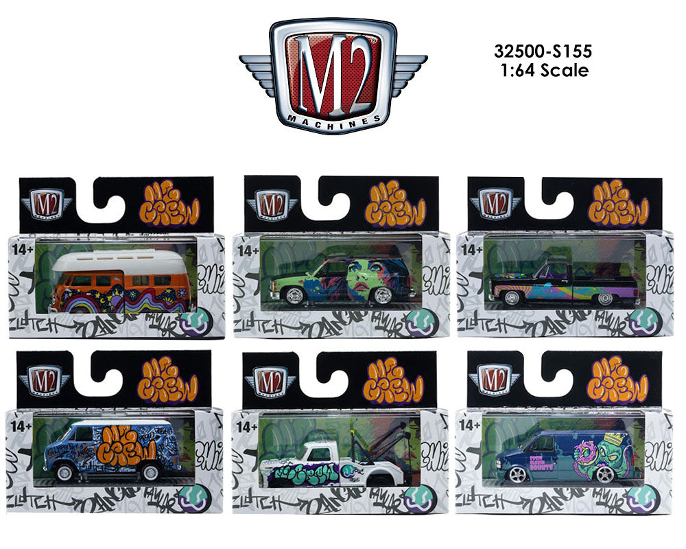 (Preorder) M2 Machines 1:64 Auto-Thentics Release S155 Assortment