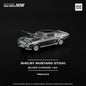FORD SHELBY MUSTANG GT500 - SILVER CHROME PR640312 POP RACE 1:64 DIECAST MODEL