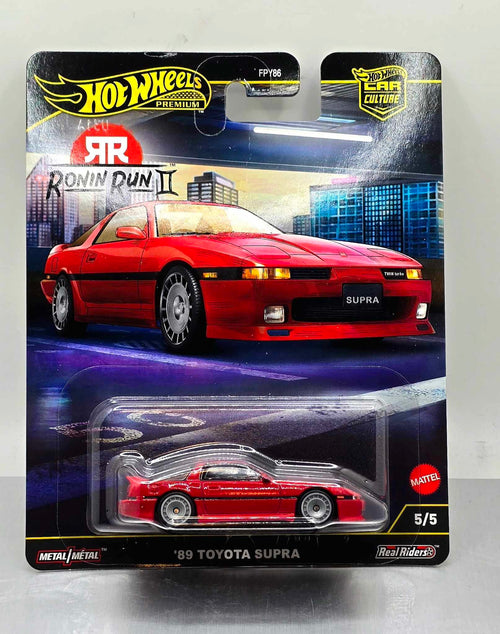 2025 Hot Wheels Premium Car Culture Ronin Run 2 '89 Toyota Supra 5/5