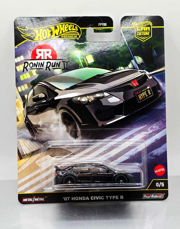 Hot Wheels Car Culture Ronin Run II '07 Honda Civic Type R CHASE 0/5