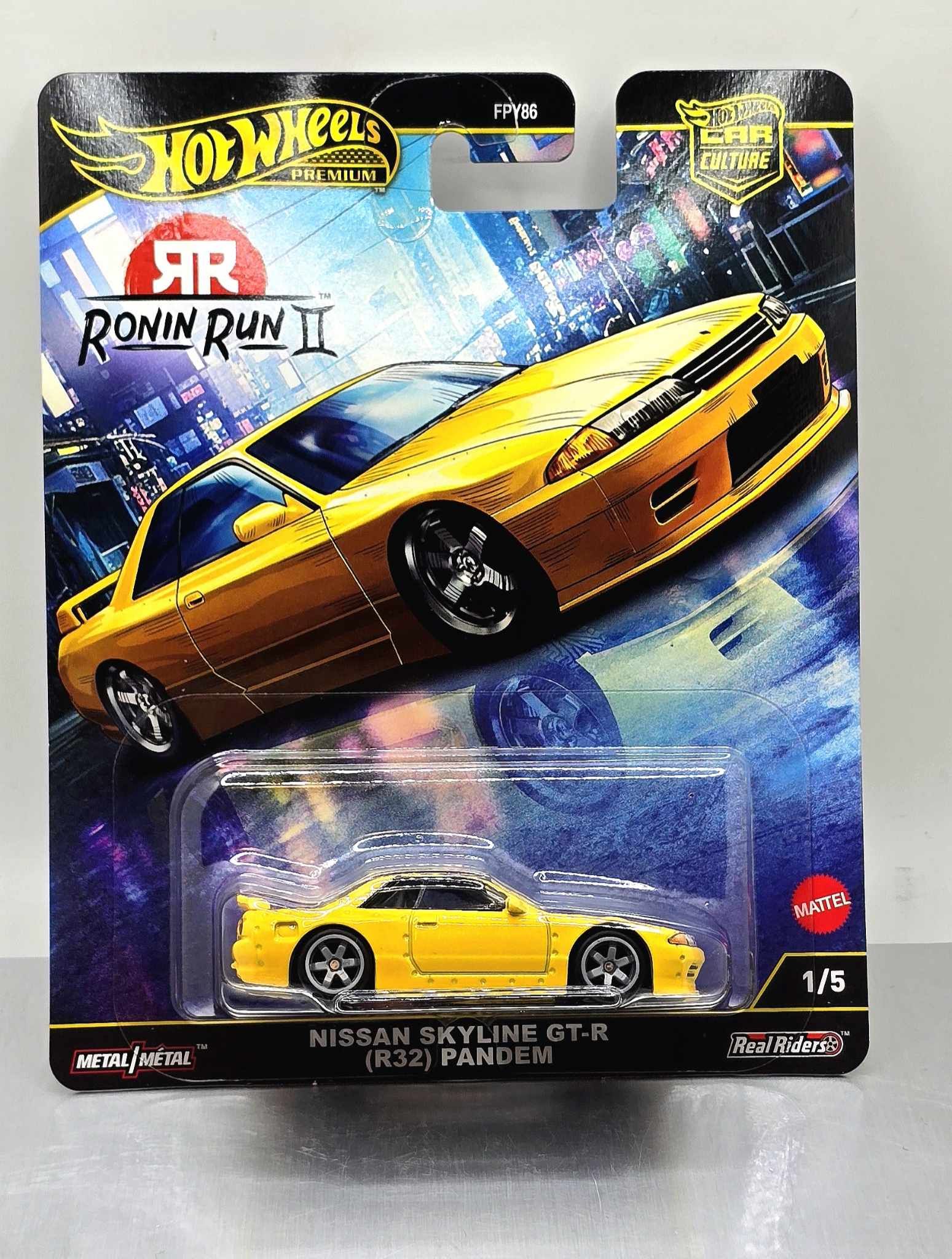 Hot Wheels Premium 2025 Ronin Run Ii (2) Nissan Skyline Gt-r R32