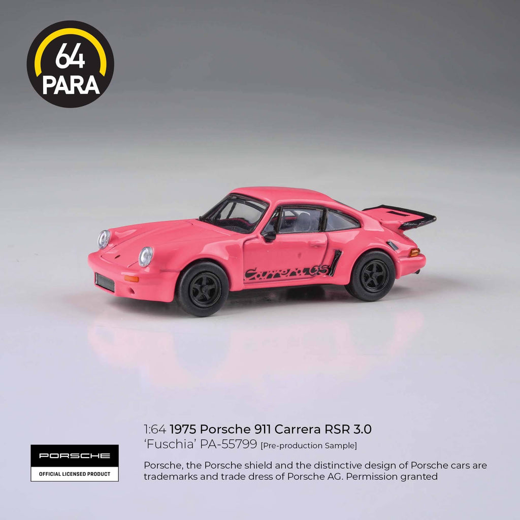 PARA64 1/64 1974 Porsche 911 Carrera RSR 3.0 Fuschia LHD PA-55799