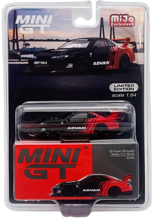 Mini GT Nissan LB-Super Silhouette S15 Silvia ADVAN #649