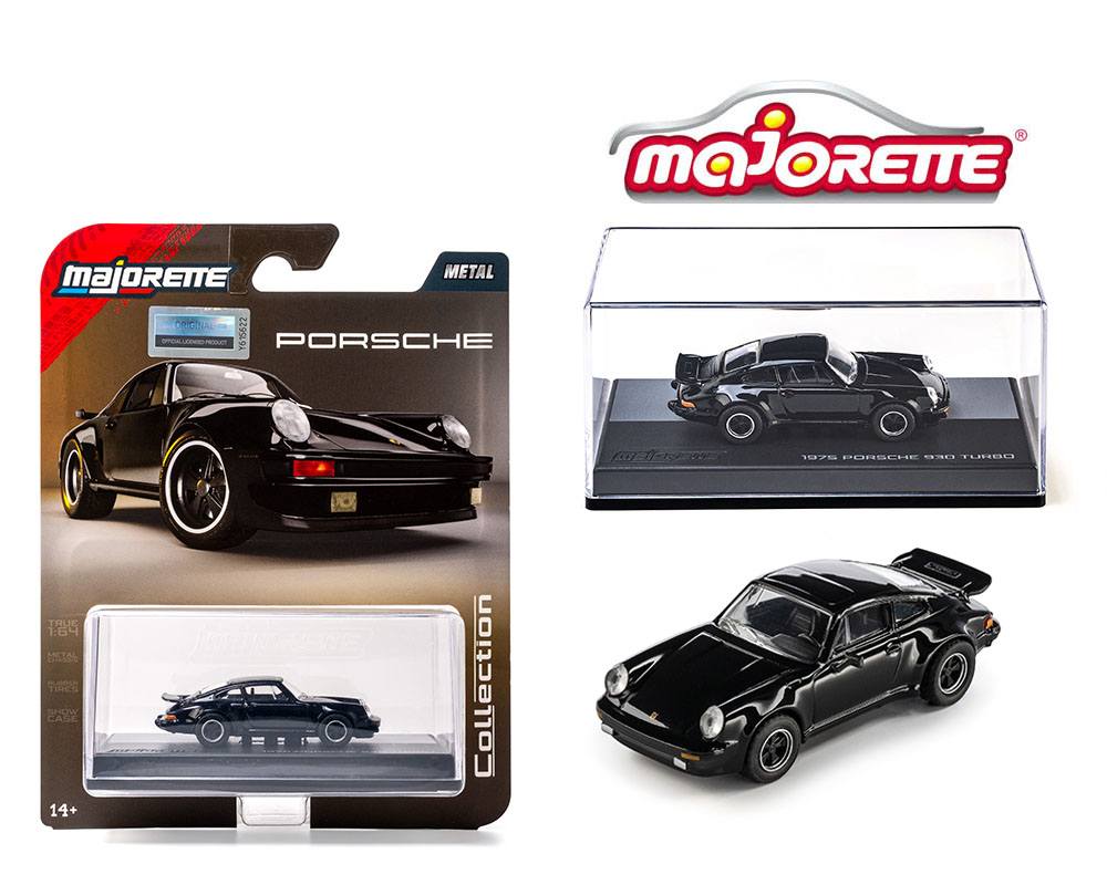 (Preorder) Majorette 1:64 Collector Series Wave 4 2026 – 1975 Porsche 930 Turbo – Black