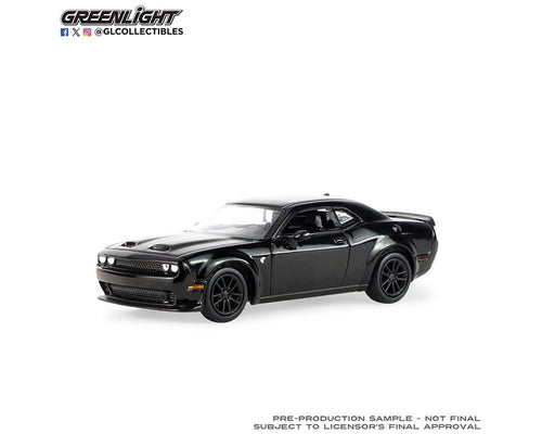 (Preorder) Greenlight 1:64 Auto Mall Series 8 2026 – 2023 Dodge Challenger SRT Hellcat Widebody – Black – Limited Edition