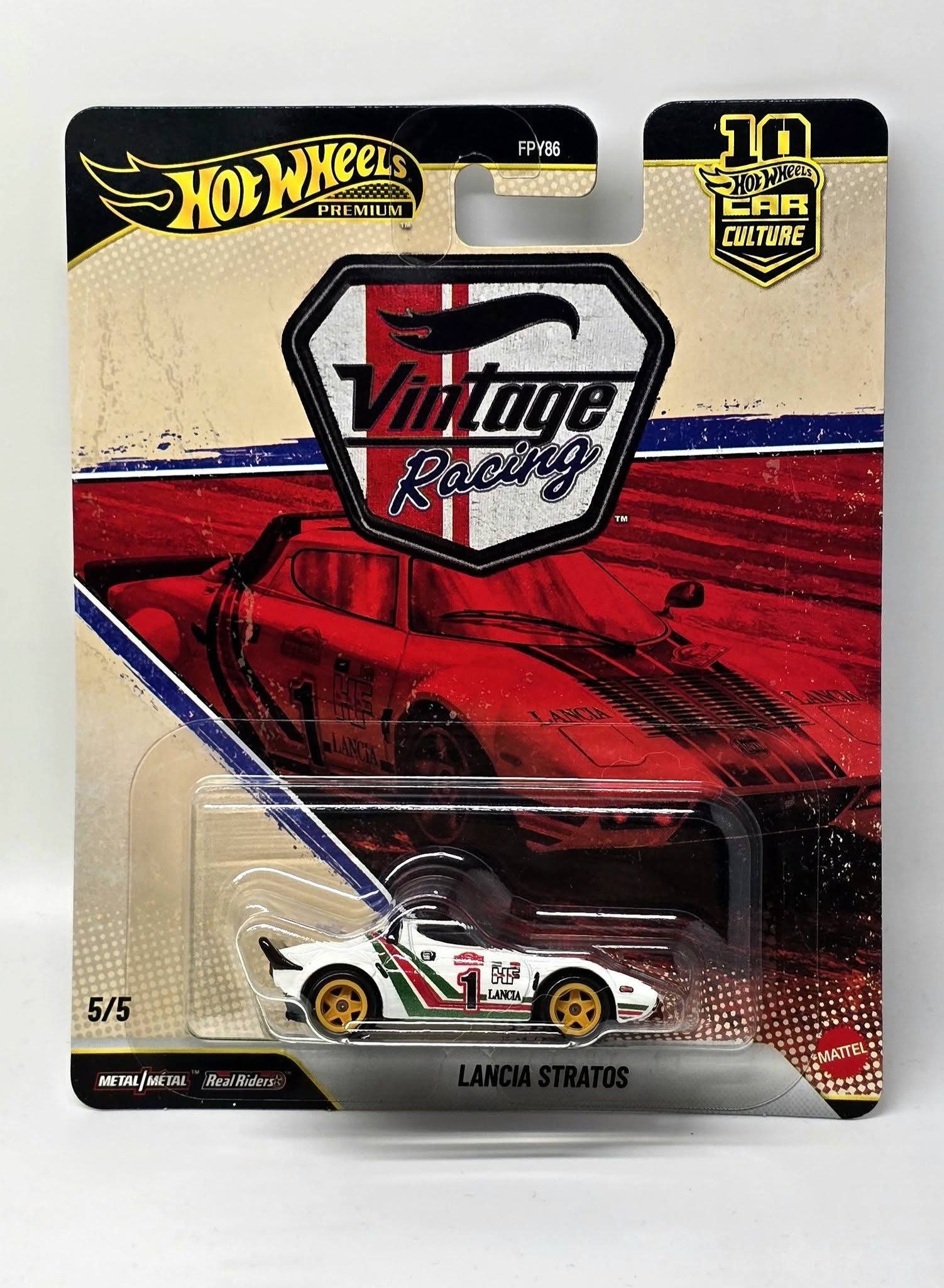 LANCIA STRATOS HOT WHEELS PREMIUM VINTAGE RACING