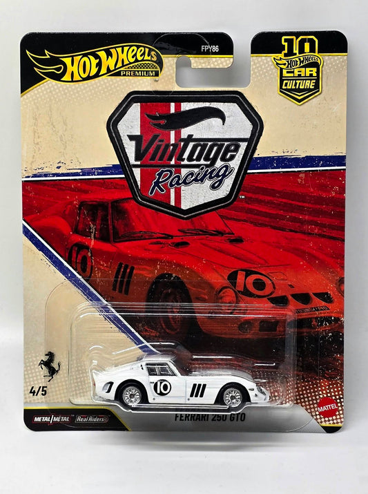 FERRARI 250 GTO HOT WHEELS PREMIUM VINTAGE RACING