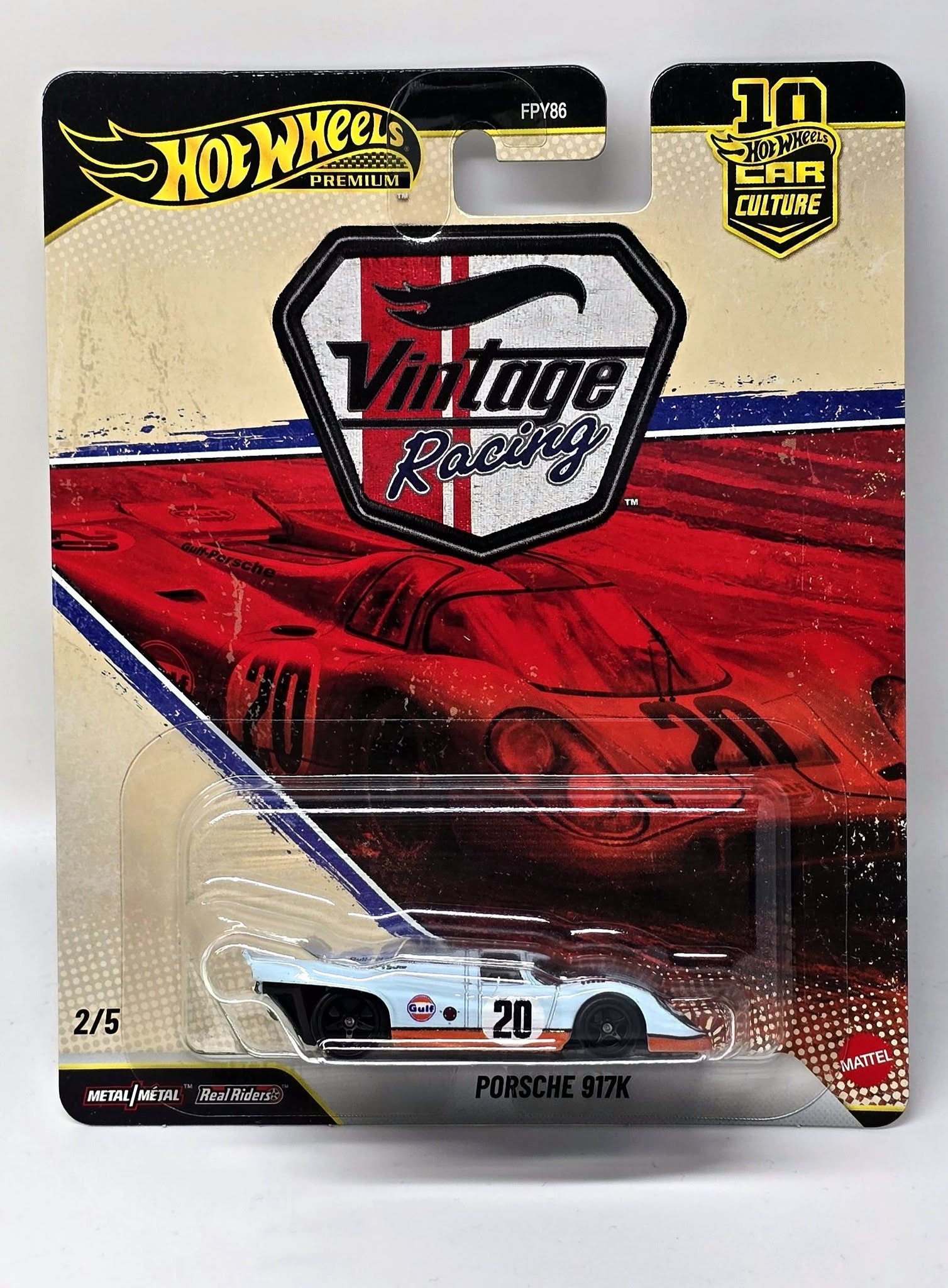 PORSCHE 917K HOT WHEELS PREMIUM VINTAGE RACING
