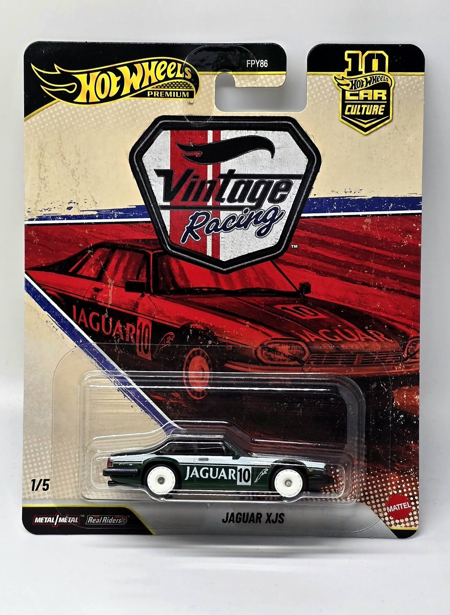 JAGUAR XJS HOT WHEELS PREMIUM VINTAGE RACING