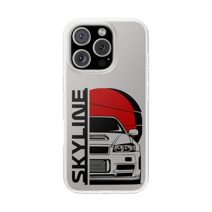 Skyline Car Flexi Case - Stylish Protection for Automotive Enthusiasts