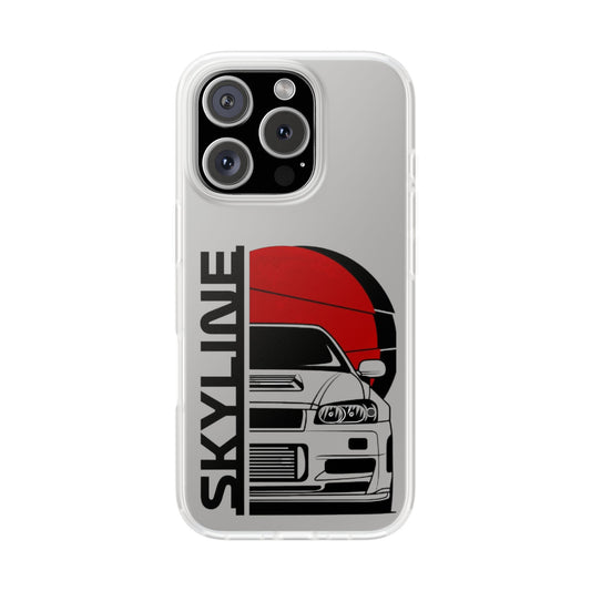 Skyline Car Flexi Case - Stylish Protection for Automotive Enthusiasts