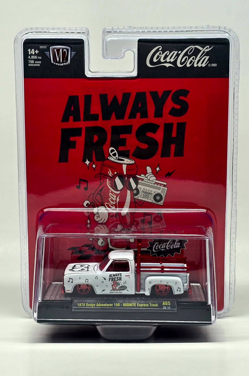 (CHASE) 1978 Dodge Adventurer 150 – MIDNITE Express Truck M2 MACHINES 1:64