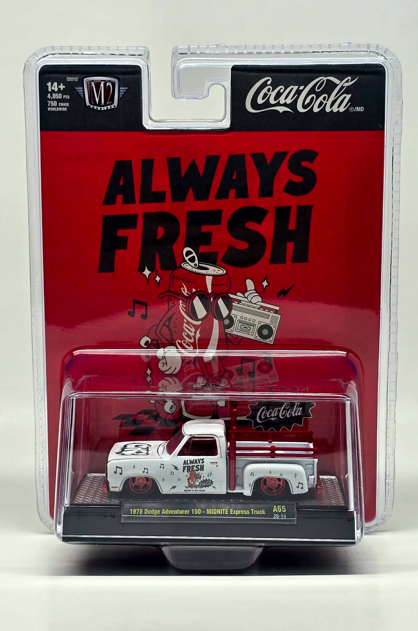 (CHASE) 1978 Dodge Adventurer 150 – MIDNITE Express Truck M2 MACHINES 1:64