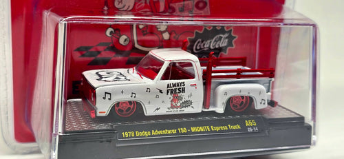 (CHASE) 1978 Dodge Adventurer 150 – MIDNITE Express Truck M2 MACHINES 1:64