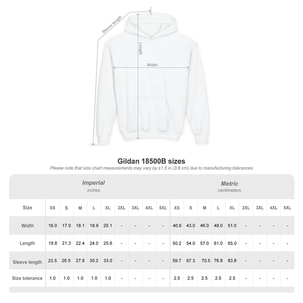 Youth Hoodie – "Drift Junkie" Car Racing Graphic Pullover